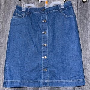 Size M Jean Skirt